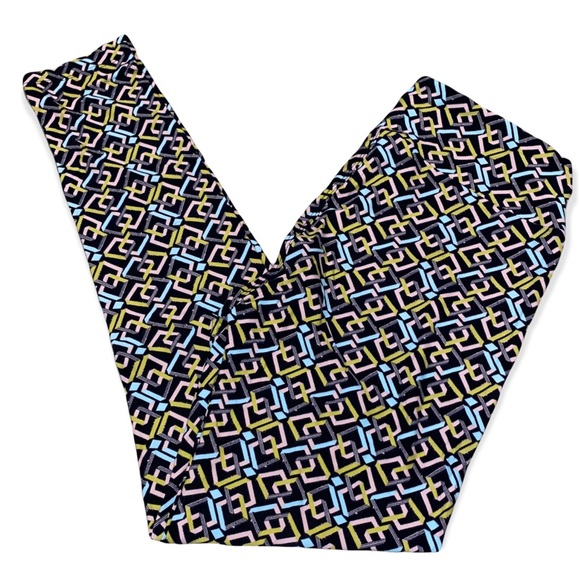 NEW LuLaRoe Geometric Print OS Leggings - One Size fits most - NEW - Picture 5 of 6